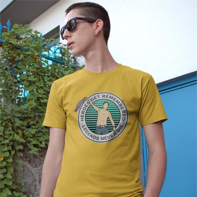 Heroes Get Remembered Legends Never Die Tee Shirt