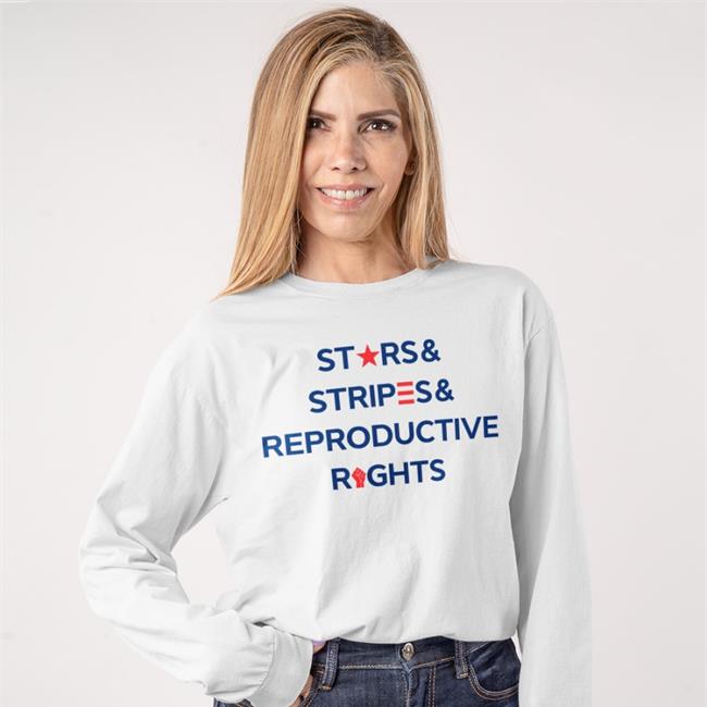 Stars & Stripes & Reproductive Rights Shirt Brian Sandalow Liam Hendriks