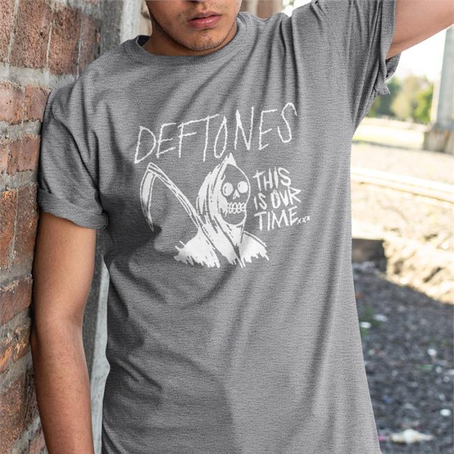 Deftones This Is Our Time T Shirt Reaper Black