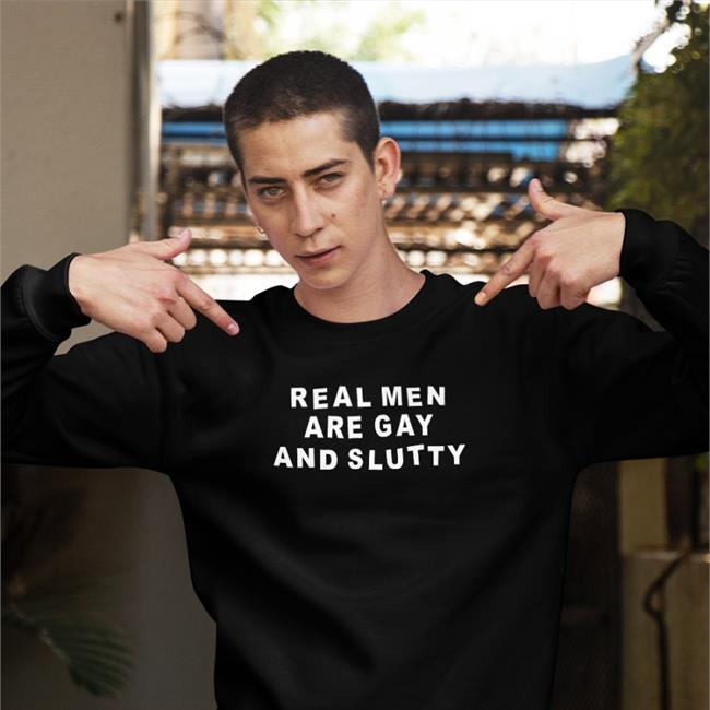 Girlofswords Real Men Are Gay Tee Mitskithoughts