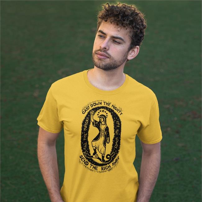Ben Wildflower Shop Cast Down The Mighty Send The Rich Away Magnificat Shirt
