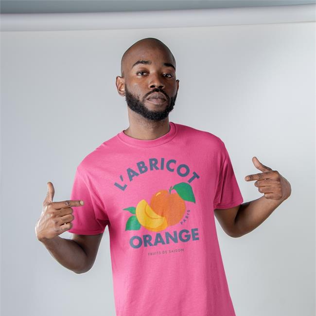 L'abricot Orange Paris Fruits De Saison Shirt White