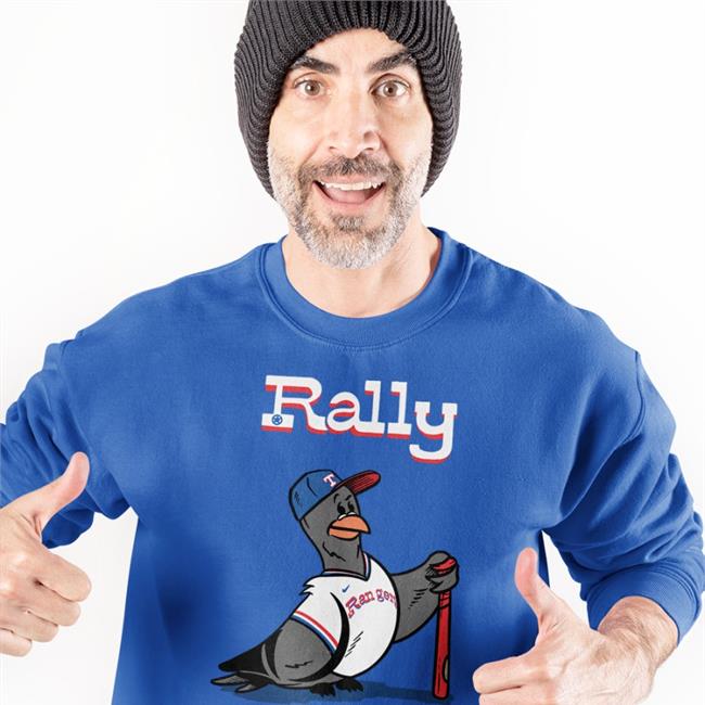 Texas Rangers Bird Rally Tee Shirt Rangers