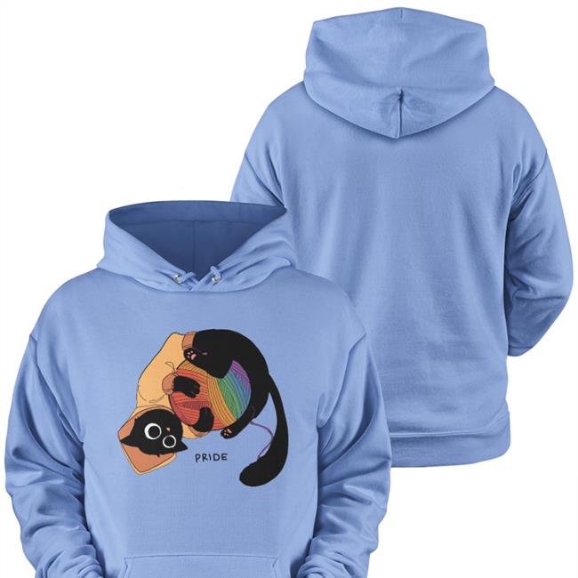 WolfyTheWitch Merch Pride Purr-ide Hoodie