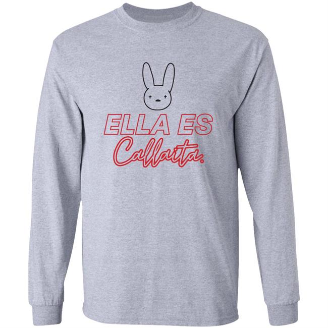 Bad Bunny Merch Ella Es Callaita Hoodie Bad Bunny Merch Ella Es Callaita Hoodie