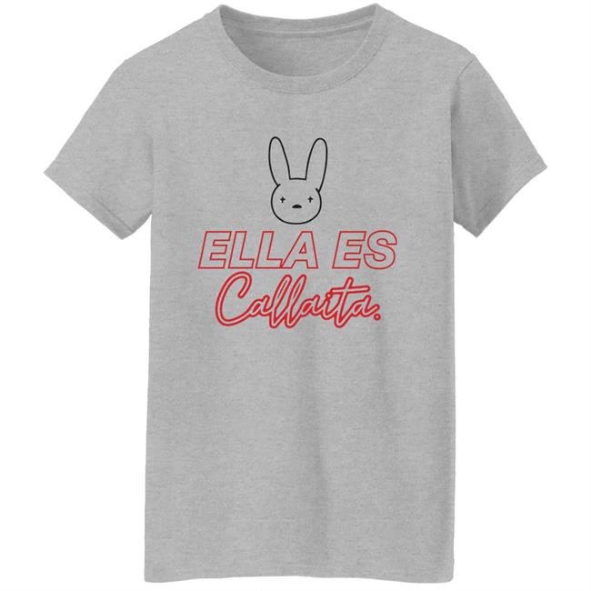 Bad Bunny Merch Ella Es Callaita Hoodie Bad Bunny Merch Ella Es Callaita Hoodie