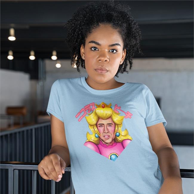 Joom Merch Princess Nicholas Peach Shirt Weird Thrift Store Shirts