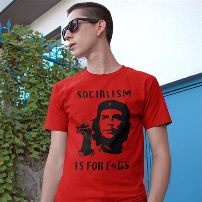 Steven Crowder Dallas Socialism Is For Fags Che Guevara Parody Sweatshirts Steven Monacelli