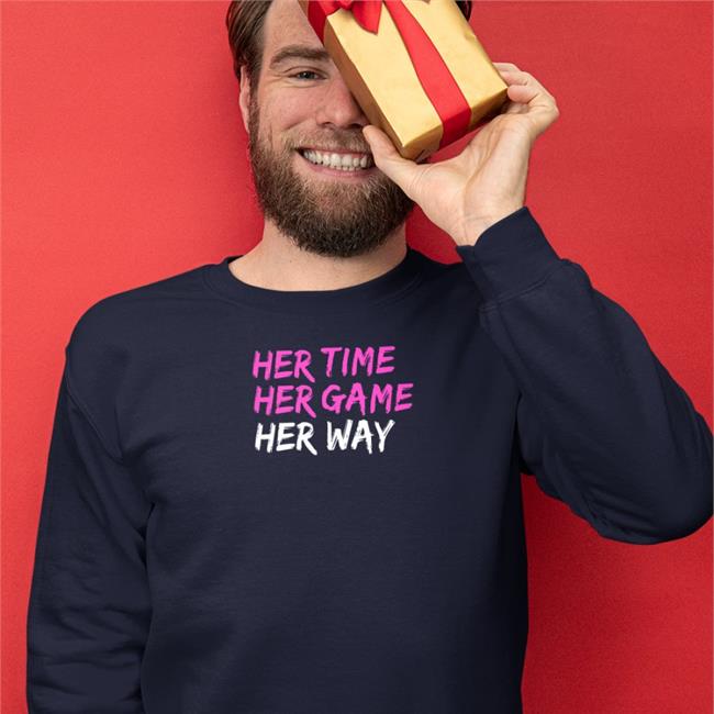 Her Time Her Game Her Way T Shirt Herway Magazine