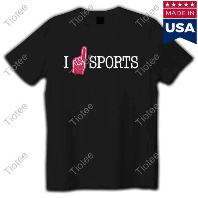 Official Go My Favorite Sports Team Merch Sports Tee I Foam Finger Sports