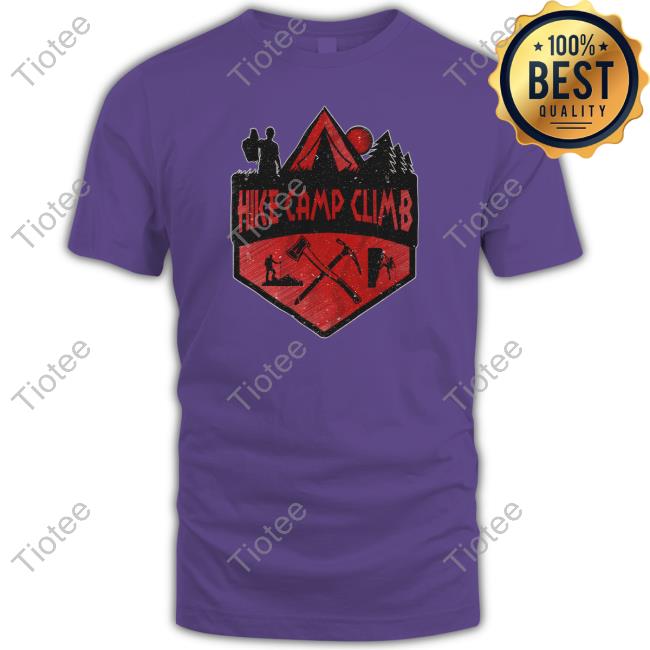 Hike Camp Climb Merch Hike Camp Climb Hoodie