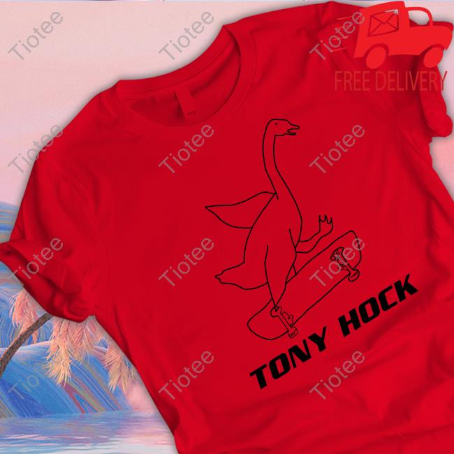 Goose On A Skateboard Tony Honk T-Shirt