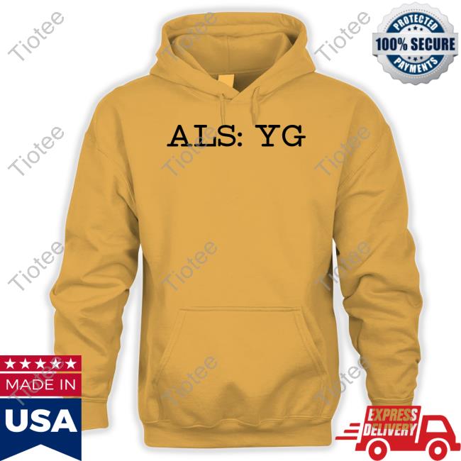 Brian Wallach Wearing Als Yg Shirt