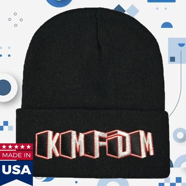 Official Kmfdm Merch Store Shop Kmfdm Spatial Logo Beanie