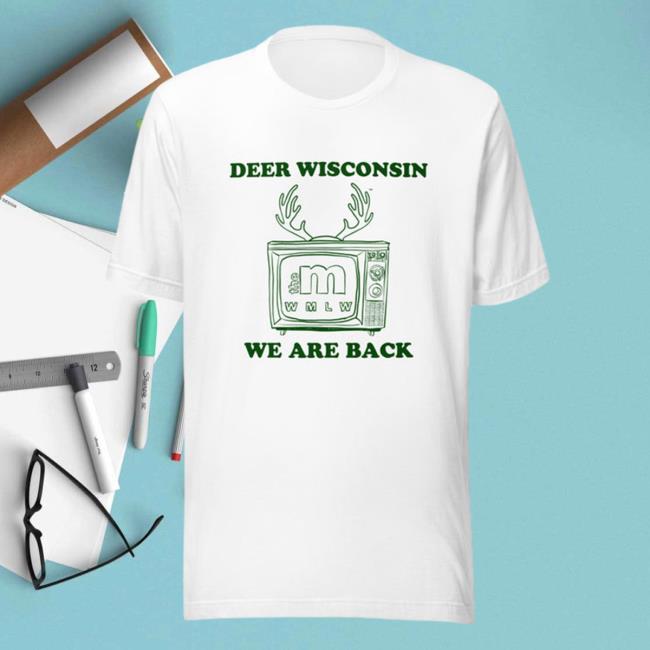 Deer Wisconsin WMLW Retro Shirt New Deer Wisconsin WMLW Retro Classic T Shirt Bucks Return To Broadcast TV