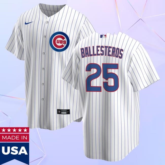 MLB Baseball Chicago Cubs Ballesteros 150th Limited Jersey Ivy Shop