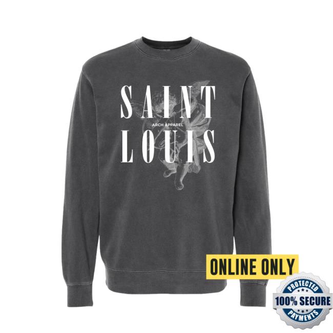 Official Saint Louis Cupid Pigment Crewneck
