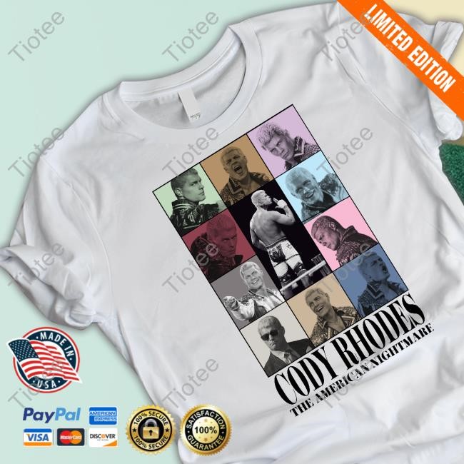 Montse Cody Rhodes The American Nightmare Eras Tour T-Shirt
