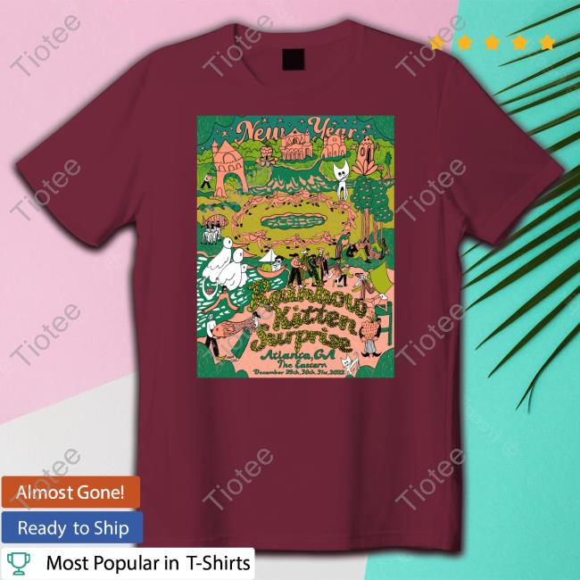 New Year Rainbow Kitten Surprise Atlanta Ga The Eastern T Shirt