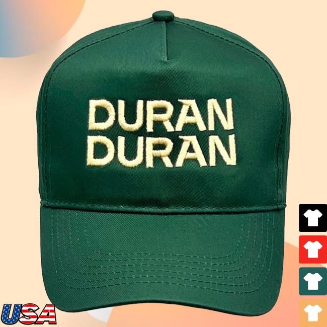 Official Duran Duran Merch Store Duran Duran Navy Embroidered Dd Hat