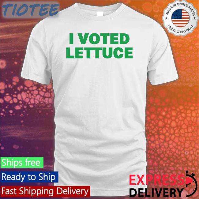 I Voted Lettuce Hoodie