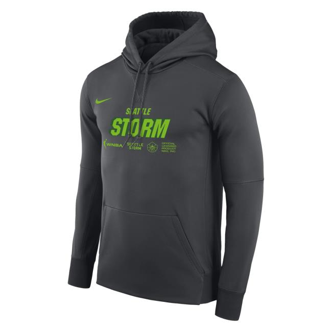Official Seattle Storm Merch Store Seattle Storm Original Therma Popover Sweatshirt