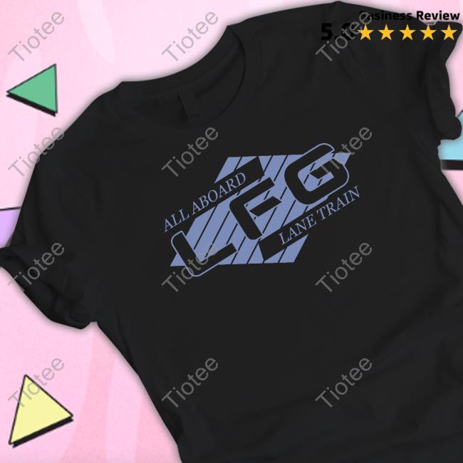 Mintzy Barstool All Aboard Lfg Lane Train Tee Shirt
