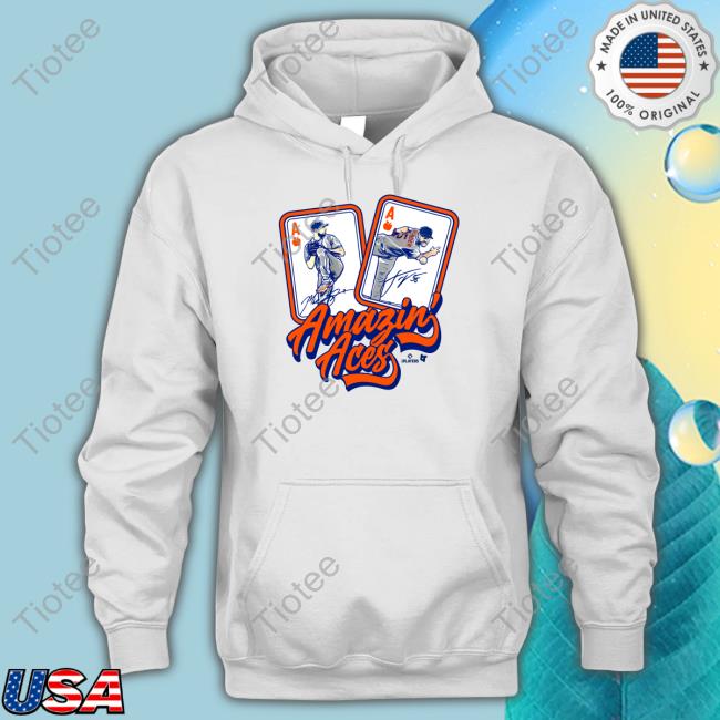Max Scherzer And Justin Verlander Amazin Aces Hoodie Breakingt Store