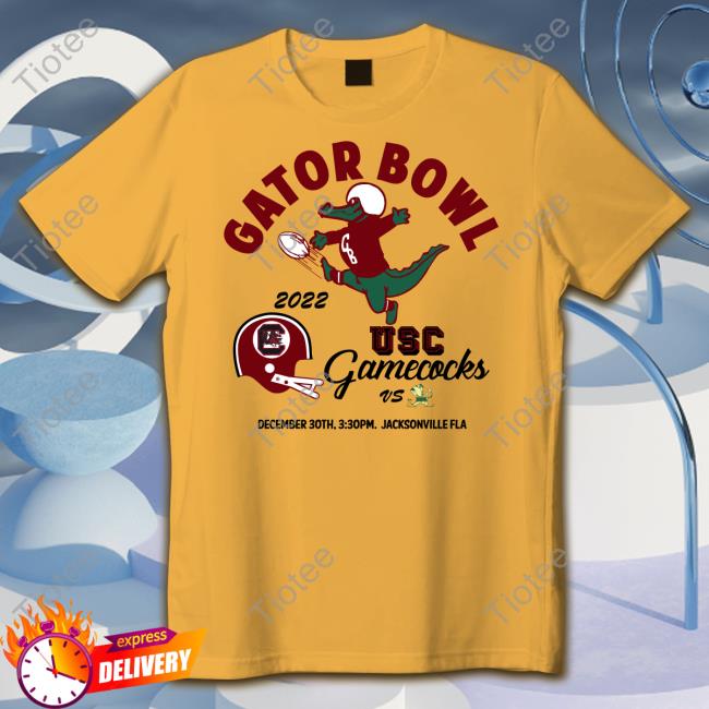 Gator Bowl 2022 Usc Gamecocks Vs December 30Th 3:30Pm Jacksonville Fla Tees