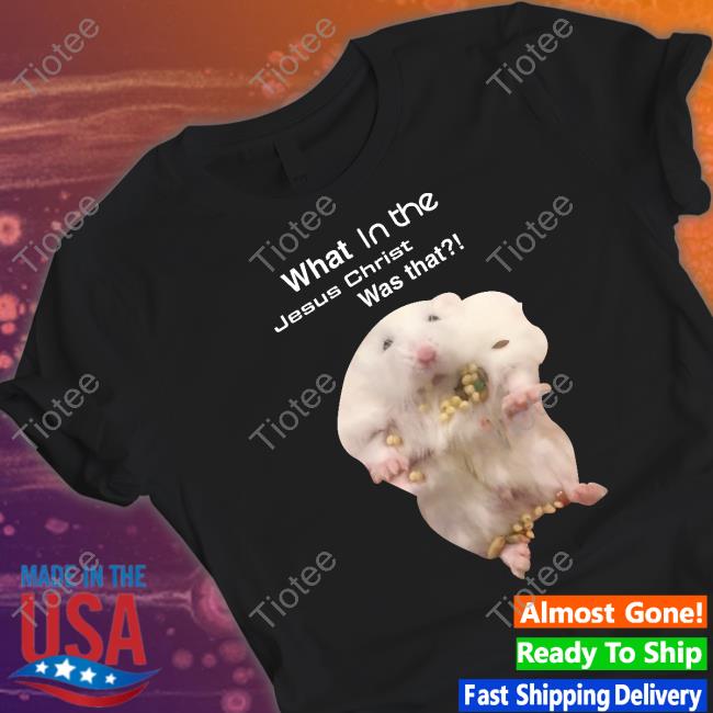 Hamster Jesus Christ Limited Edition Hooded Sweatshirt