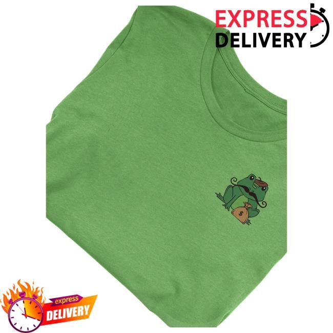 Official Just Roll With It clothing Le Frog T Shirt Jrwishow