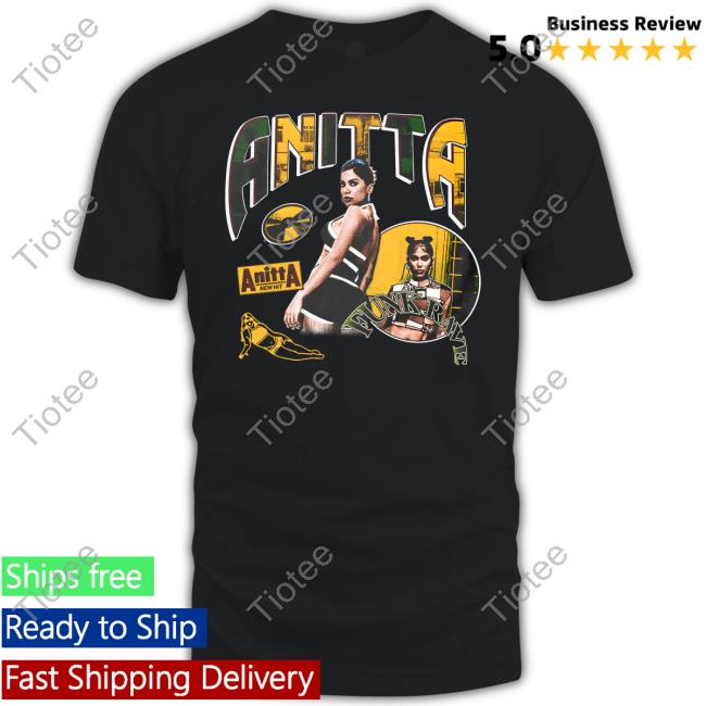 Official Anitta Shop Funk Rave Collage Tee