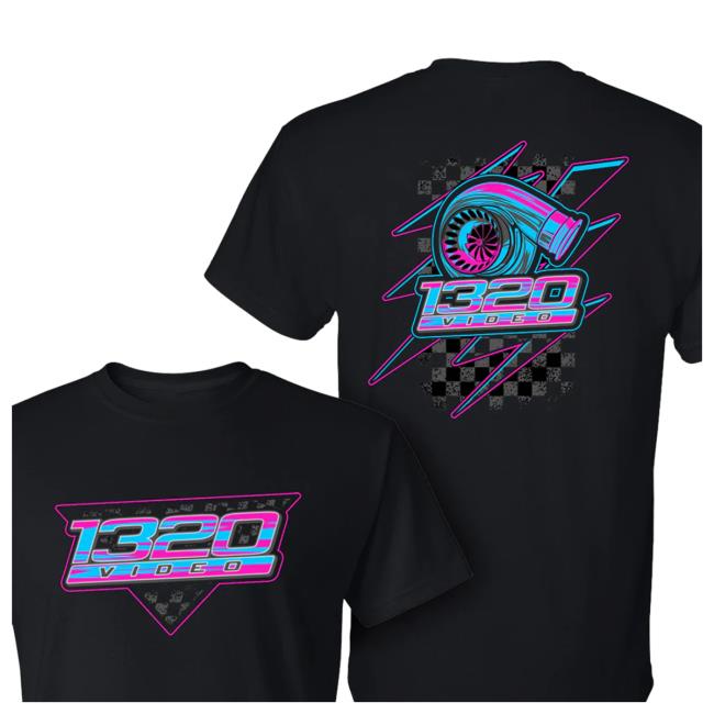 Official 1320video Merch Store 1320Video Boost Lightning T Shirt 1320video Apparel Clothing Shop