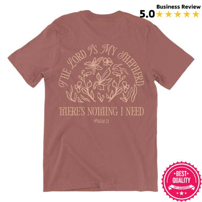 Official Phil Wickham Merch Store Shop Psalm 23 Shirt - Clay PhilWickham