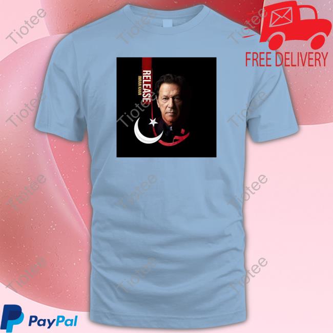 Official Imran Khan Prisoner No 804 Tee Shirt
