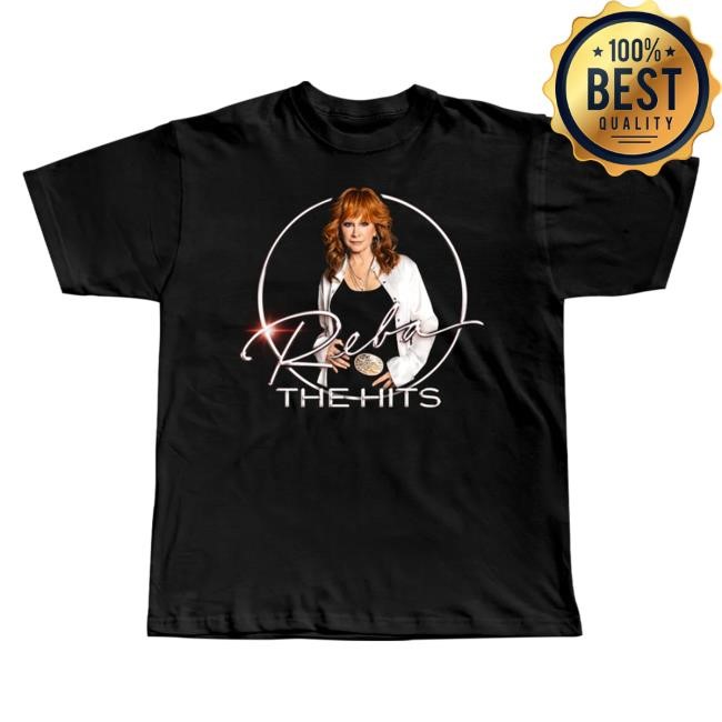 Official Reba Mcentire Store Shop The Hits Black Top Shirt