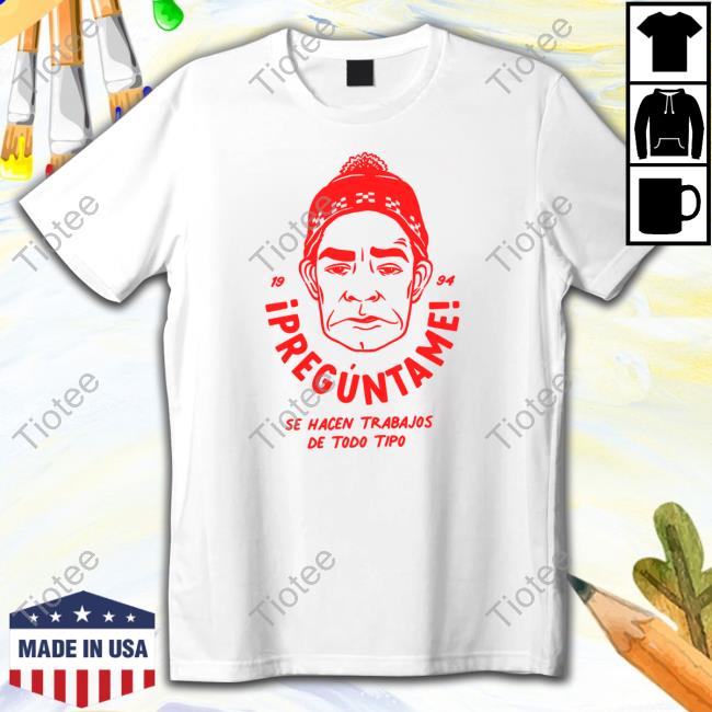 Official Pregúuuntame Natural Tee Shirt