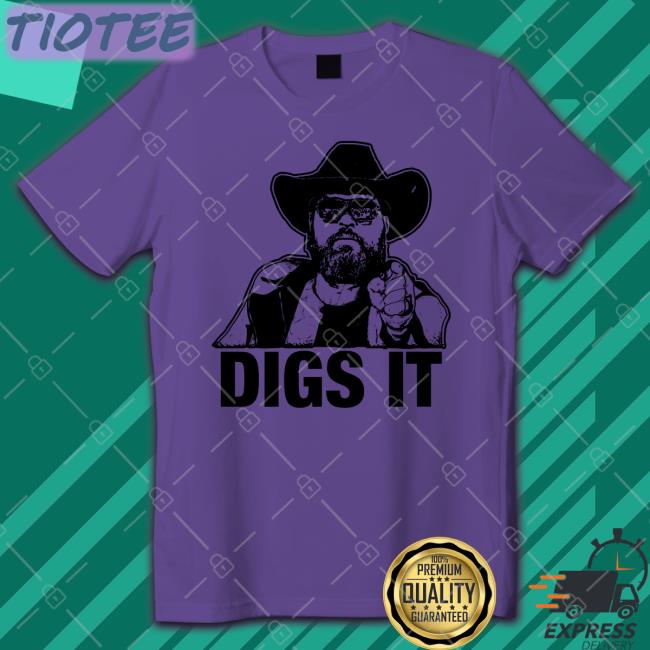 Patmcafeeshow Cowboy Digs It Hoodie