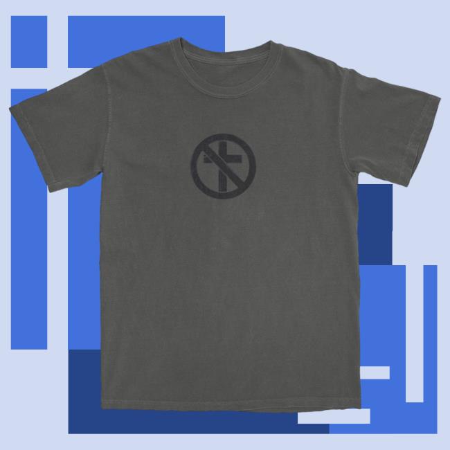 Official Kings Road Merch Store Bad Religion Spray Crossbuster Attractive Shirt (Pepper) BadReligion Kings Road Shop
