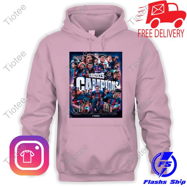Official La Liga Champions 2023 Tee Shirt