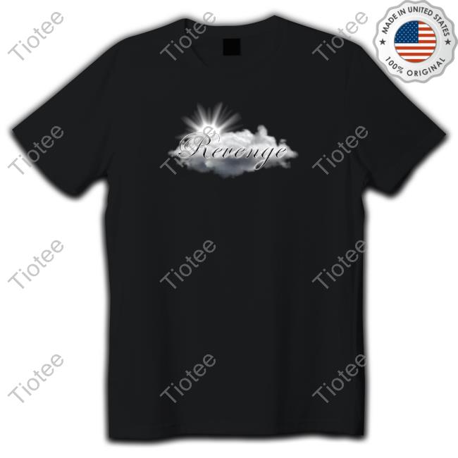 Revenge Shop Merch Cloud Logo T-Shirt Black