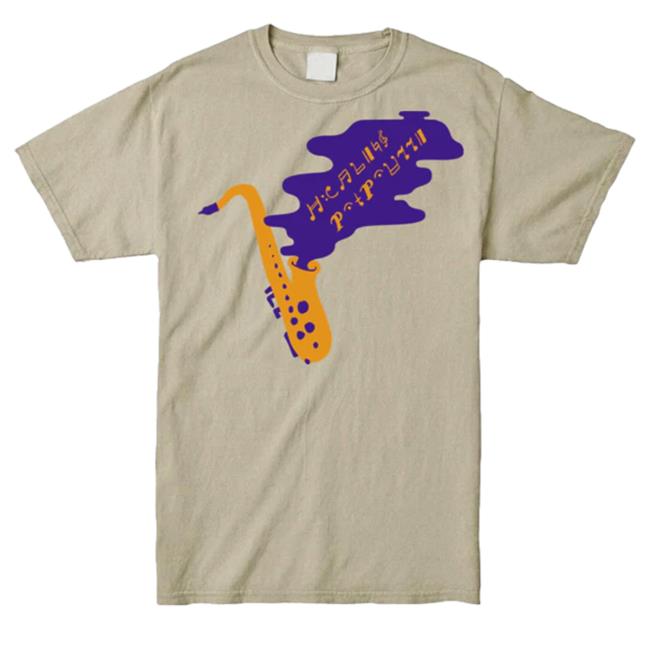 Run For Cover Records Store Healing Potpourri Sax Long Sleeve Tee
