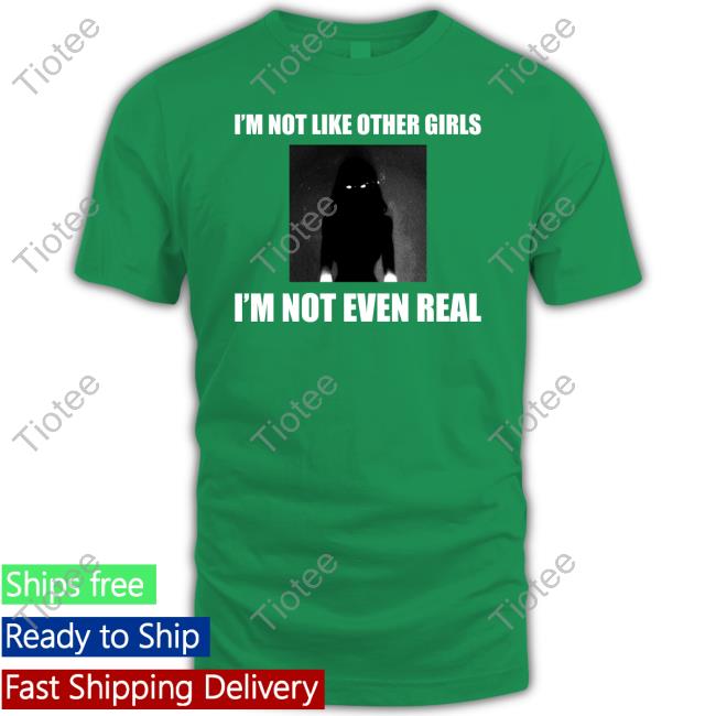 I'm Not Like Other Girls I'm Not Even Real Hoodie Sweatshirt