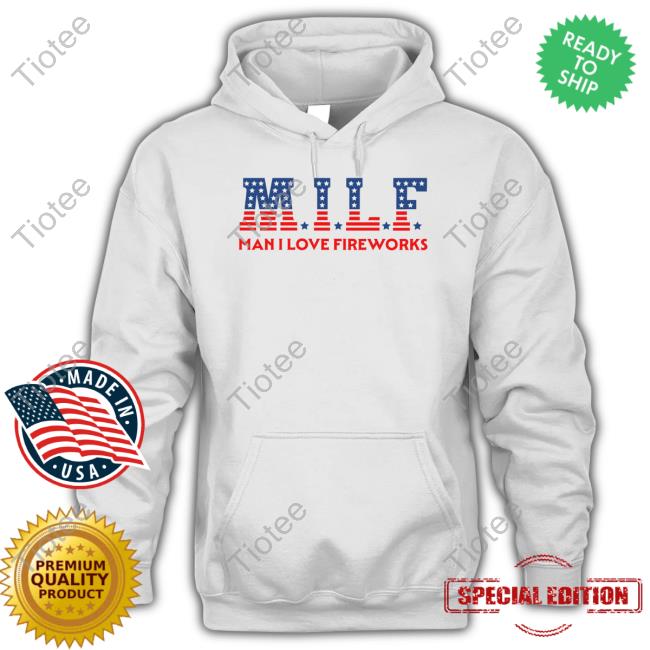 Shitheadsteve Store Milf Fireworks Sweatshirt