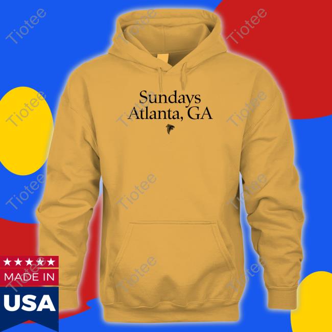 Atlanta Falcons Sundays Atlanta Ga Sweatshirt