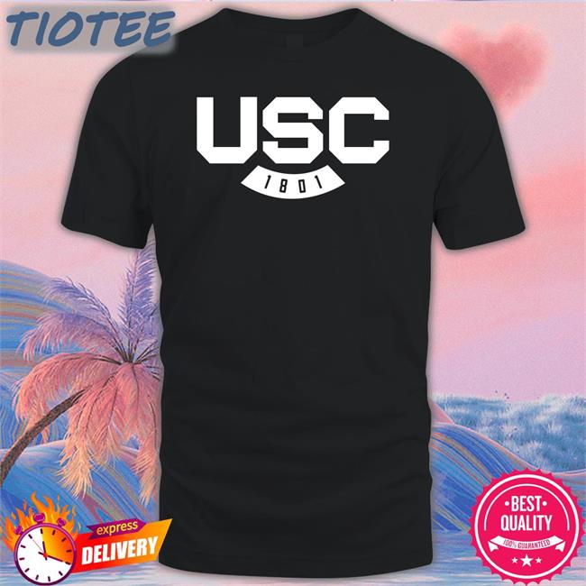 Usc 1801 Logo Long Sleeve Michael Amiridis University Of South Carolina Usc 1801 Logo Shirts