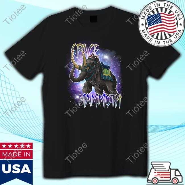Neebs Gaming Merch Space Mammoth T-Shirt