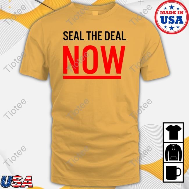The Protesters Wearing Seal The Deal Now Hoodie