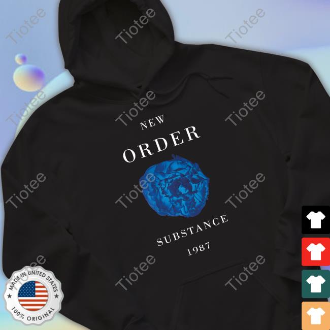 Official New Order Merch Substance 1987 New Order Shirt