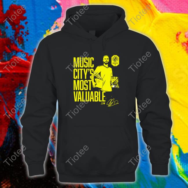Official Hany Mukhtar Music City's Most Valuable Hoodie Shirt Black